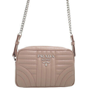 PRADA Diagram Chain Shoulder Bag